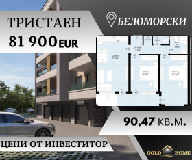 2 dormitorios Belomorski, Plovdiv 1