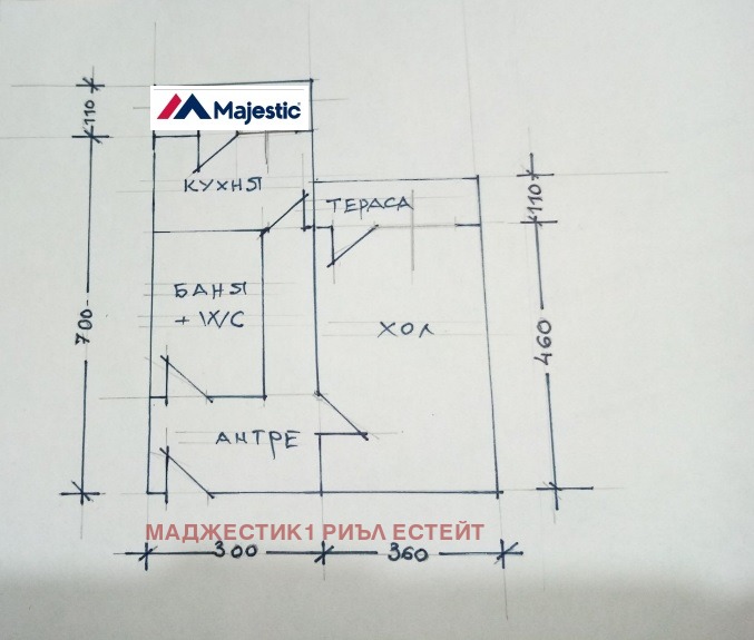 Продава  1-стаен град София , Люлин 5 , 48 кв.м | 70376749