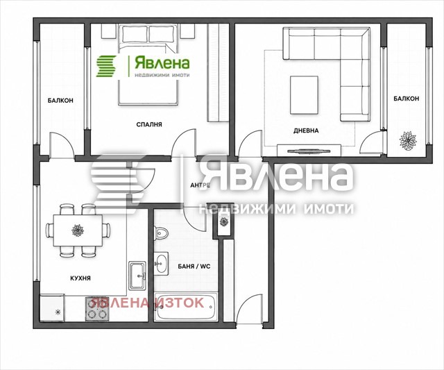 Продава 2-СТАЕН, гр. София, Младост 4, снимка 13 - Апартаменти - 55480917