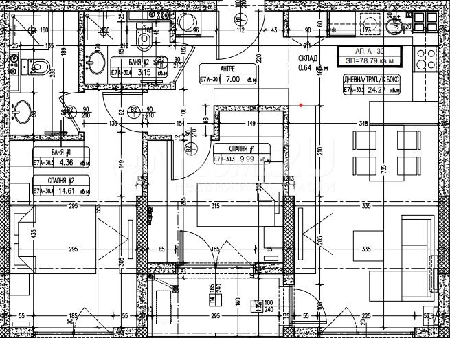 Продава 3-СТАЕН, гр. София, Овча купел, снимка 2 - Апартаменти - 53097124