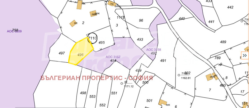 Продава ПАРЦЕЛ, гр. София, с. Железница, снимка 7 - Парцели - 53266487