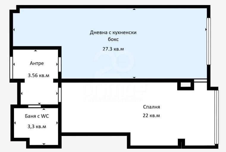 Продава 2-СТАЕН, гр. София, Зона Б-18, снимка 11 - Апартаменти - 54411208