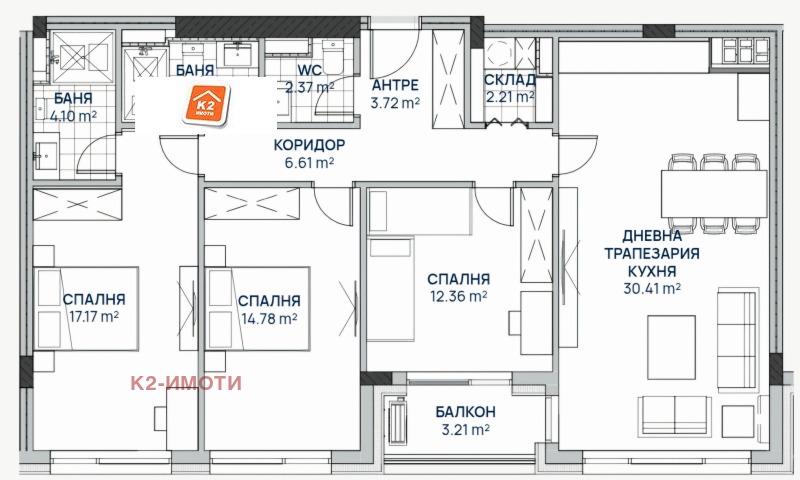 Продава МНОГОСТАЕН, гр. София, Люлин 2, снимка 1 - Aпартаменти - 48731897