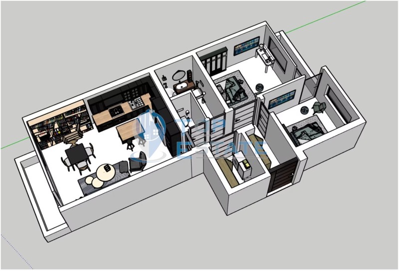 Eladó  2 hálószobás Veliko Tarnovo , Buzludzsa , 119 négyzetméter | 75384441 - kép [2]