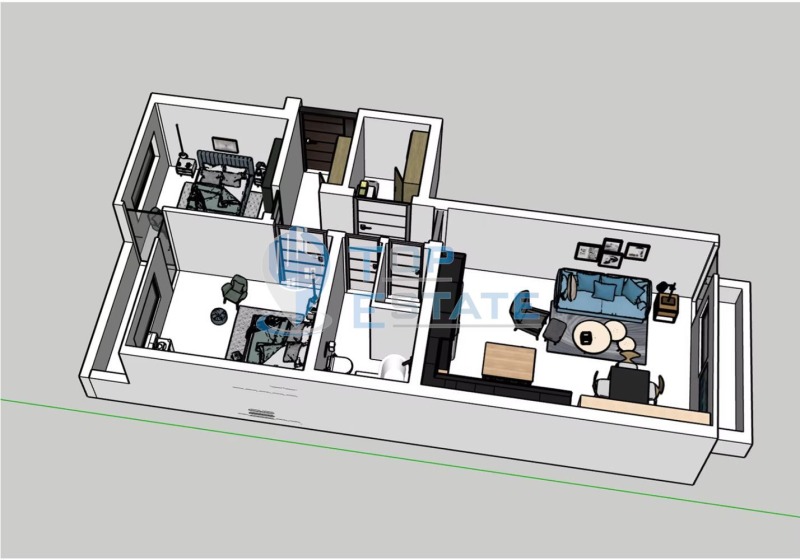Eladó  2 hálószobás Veliko Tarnovo , Buzludzsa , 119 négyzetméter | 75384441 - kép [4]