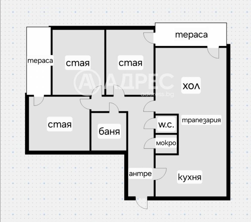 Продава МНОГОСТАЕН, гр. София, Бъкстон, снимка 4 - Апартаменти - 52985483