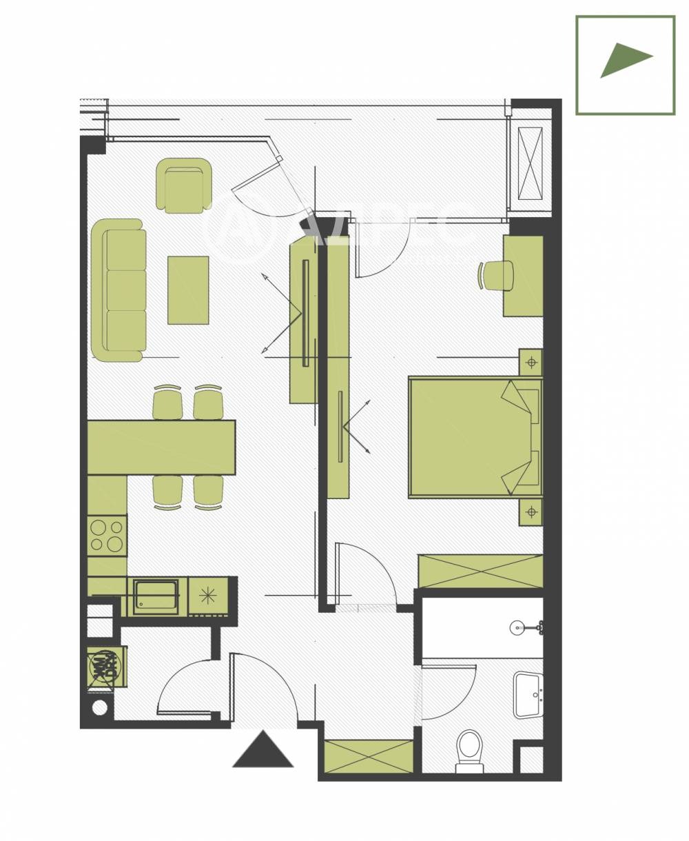 Продава 2-СТАЕН, гр. София, Кръстова вада, снимка 6 - Апартаменти - 54200958