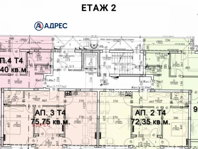 Продаја  2 спаваће собе Варна , Центар , 126 м2 | 17059980 - слика [2]