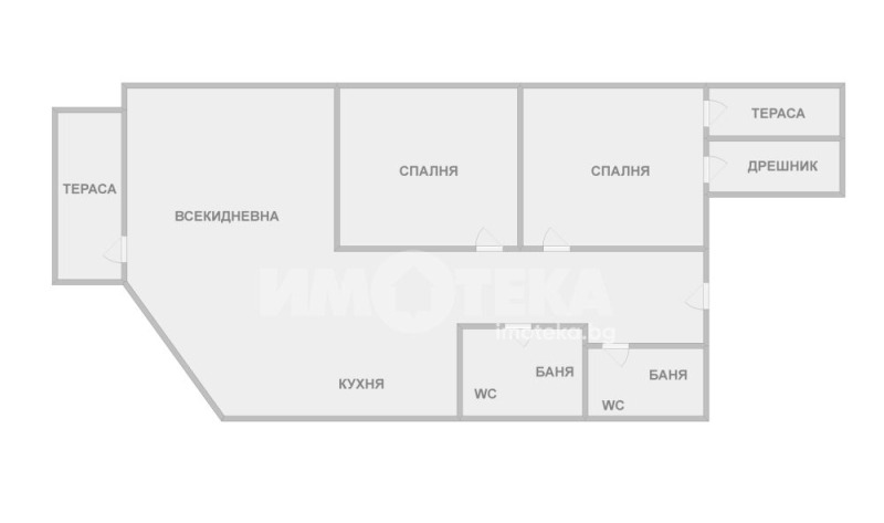 Продава 3-СТАЕН, гр. Варна, Бриз, снимка 3 - Апартаменти - 52464419