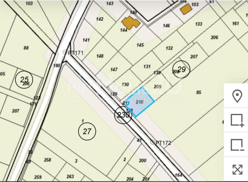 Продава  Парцел област София , гр. Божурище , 501 кв.м | 21694621 - изображение [3]