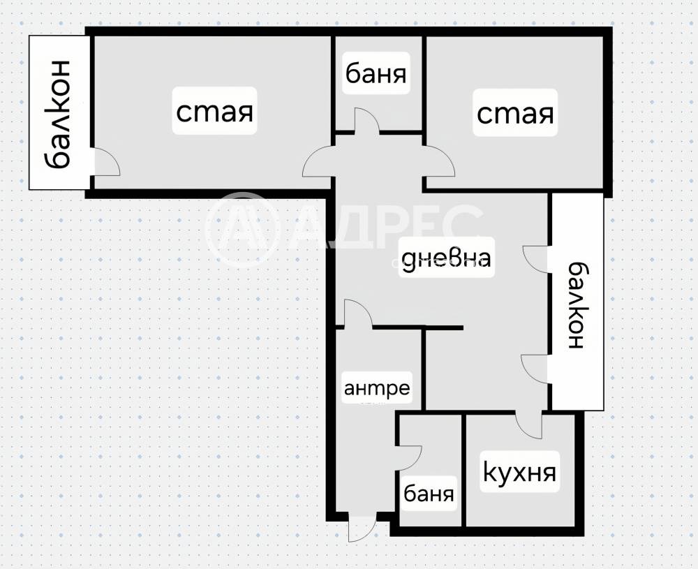 Продава 3-СТАЕН, гр. София, Стрелбище, снимка 4 - Апартаменти - 54200813