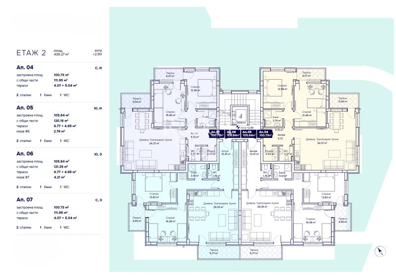 En venta  2 dormitorios Sofia , Boyana , 107 metros cuadrados | 84760827 - imagen [4]