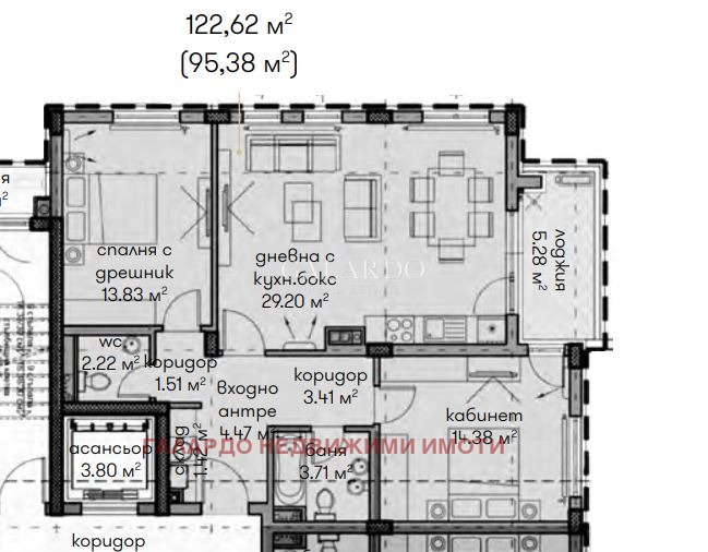 Zu verkaufen  2 Schlafzimmer Sofia , Dragalewzi , 123 qm | 76616748 - Bild [16]