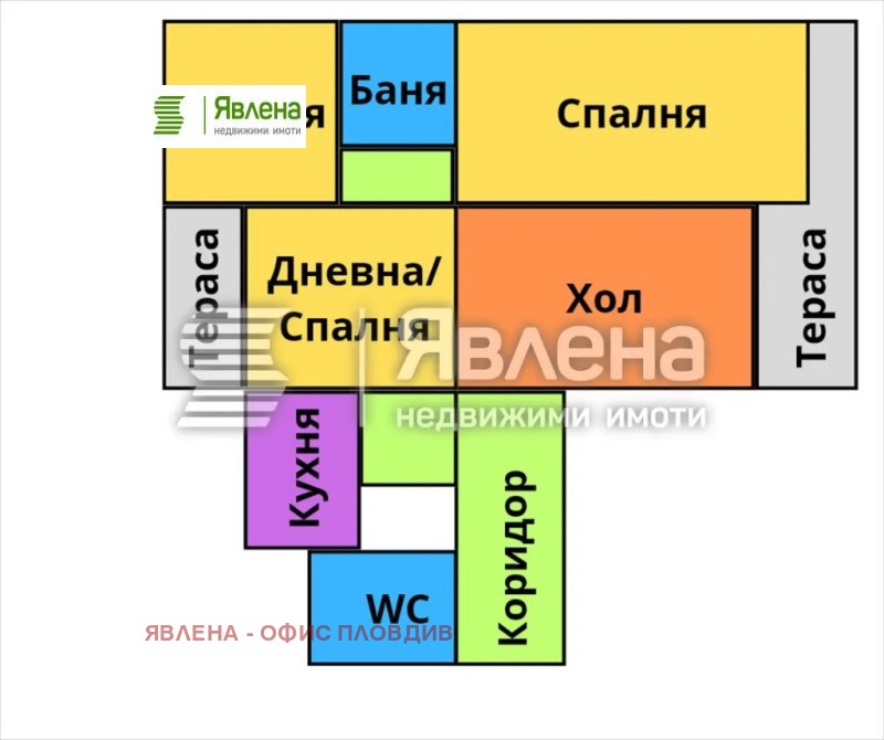 На продаж  2 спальні Пловдив , Център , 98 кв.м | 89512011 - зображення [2]