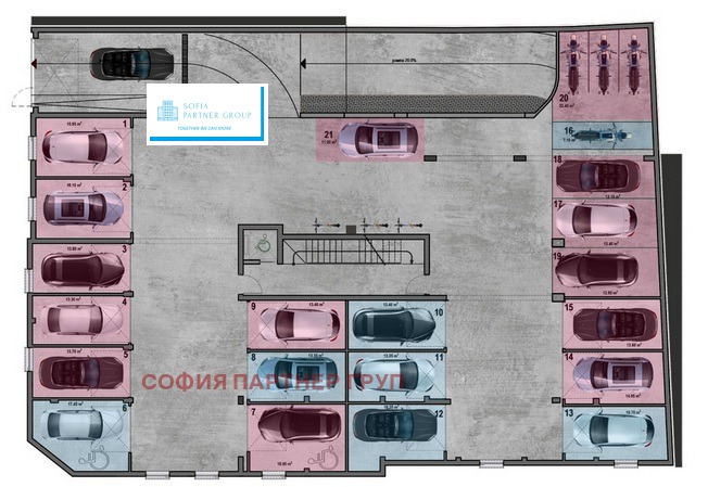 Продава ГАРАЖ, ПАРКОМЯСТО, град София, Триъгълника • 36000 € / 70409.88 лв. • 86107828 1