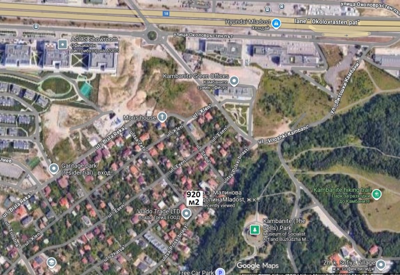 Продава  Парцел град София , м-т Камбаните , 920 кв.м | 96701059 - изображение [10]