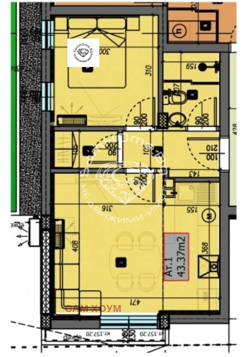 Продава 2-СТАЕН, гр. Варна, Виница, снимка 3 - Aпартаменти - 49086348