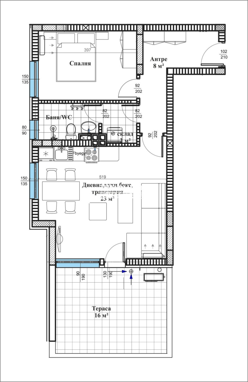 Продава  2-стаен град Пловдив , Христо Смирненски , 85 кв.м | 96361954