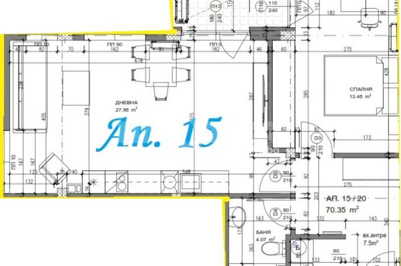 Na prodej  1 ložnice Sofia , Ljulin - centar , 94 m2 | 33818508 - obraz [3]