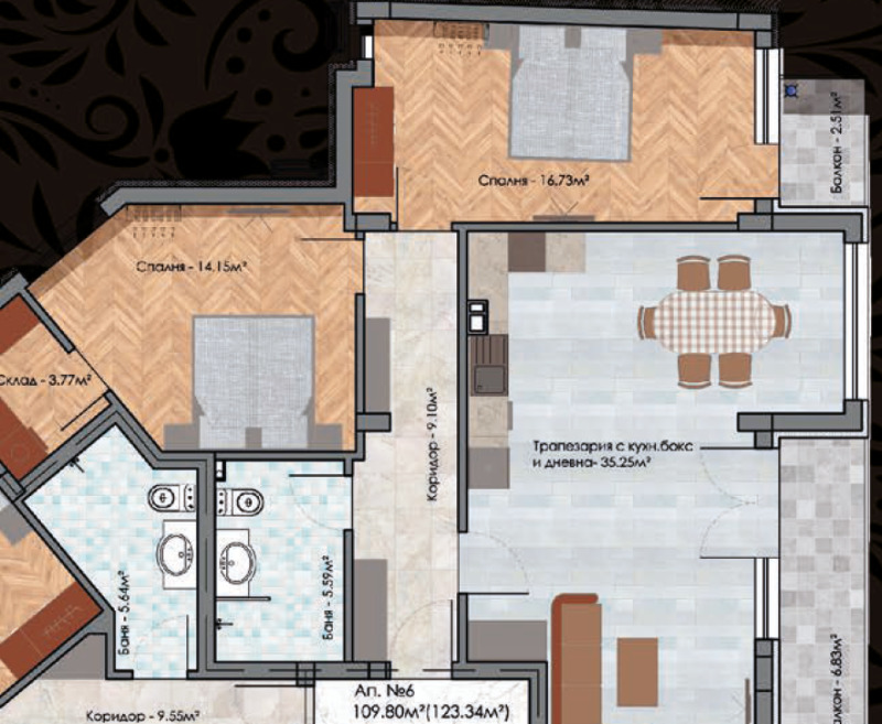 Продава 3-СТАЕН, гр. Плевен, Идеален център, снимка 2 - Апартаменти - 52824966