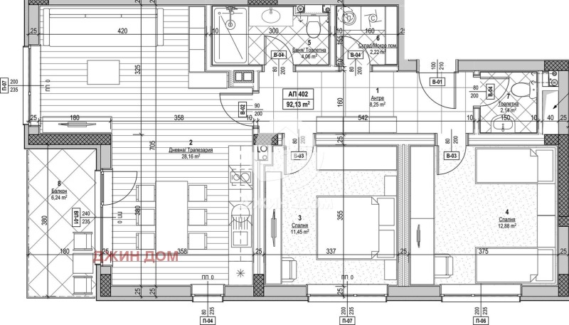 Продава  3-стаен област Бургас , гр. Несебър , 92 кв.м | 62990692 - изображение [14]