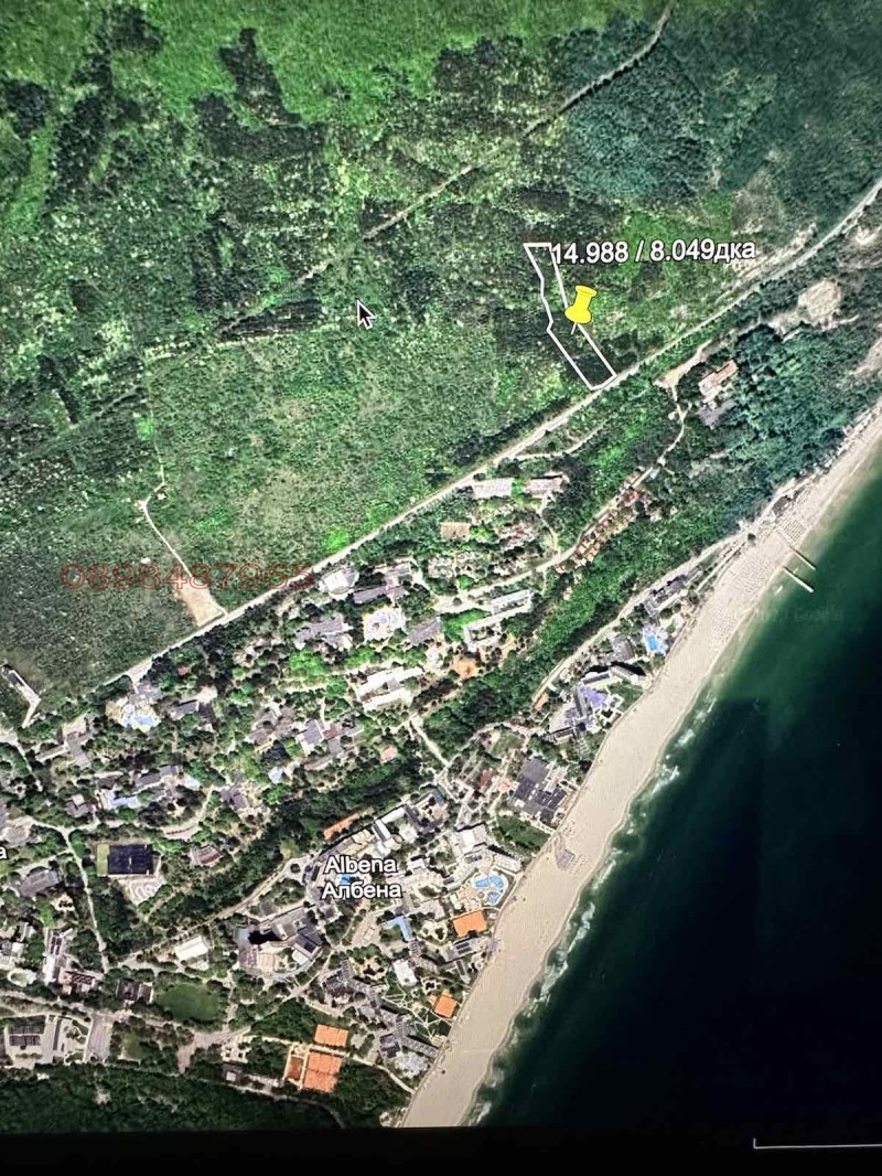 Продава ПАРЦЕЛ, к.к. Албена, област Добрич, снимка 3 - Парцели - 53052717