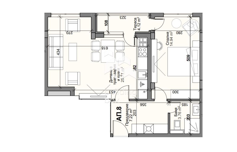 Продава 2-СТАЕН, гр. Пловдив, Кършияка, снимка 7 - Апартаменти - 52975788