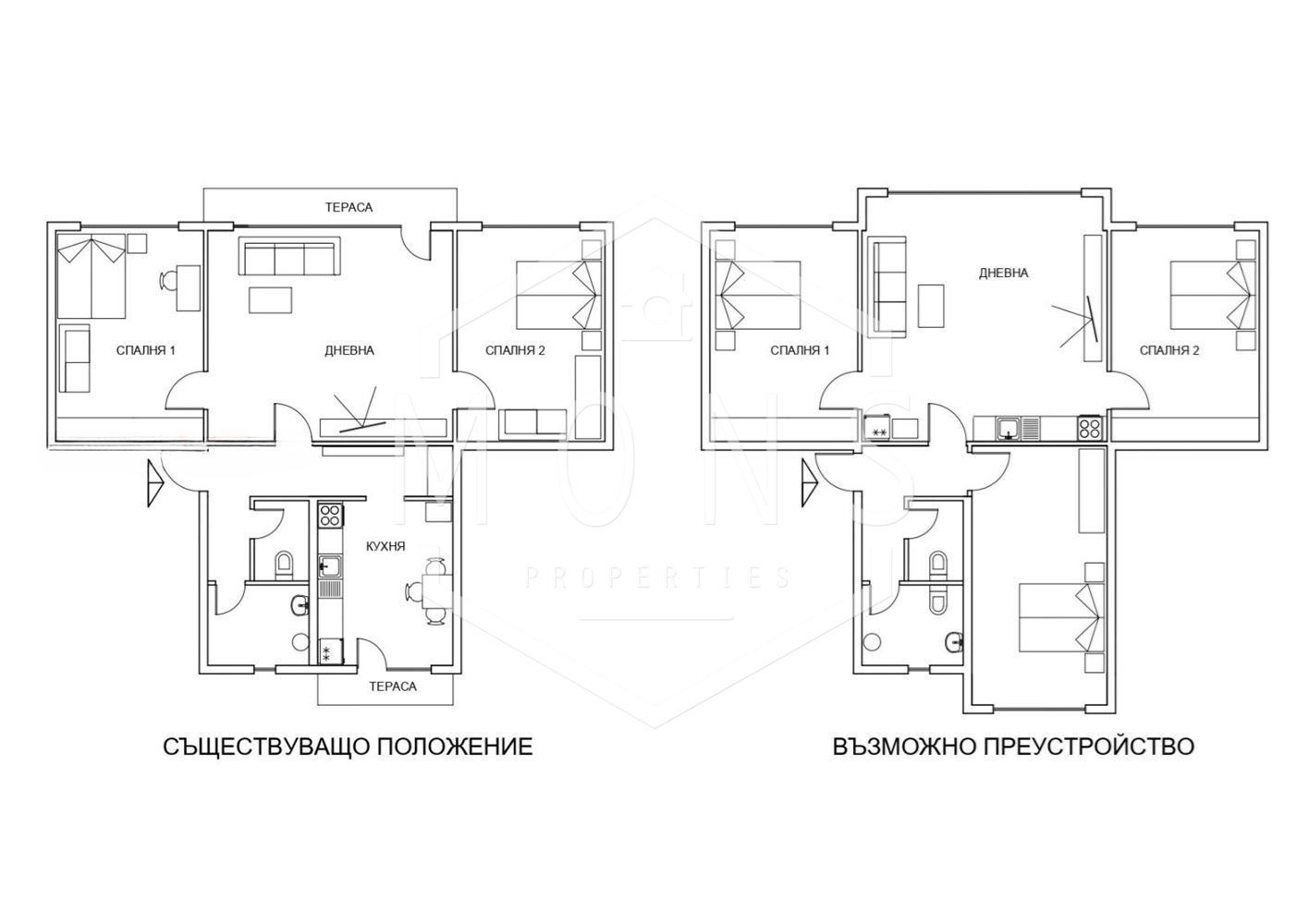Продава 4-СТАЕН, гр. София, Красна поляна 2, снимка 12 - Апартаменти - 54886358