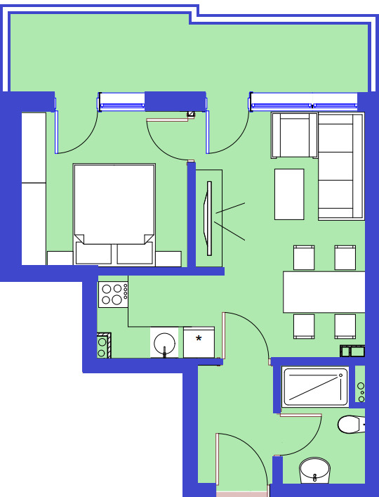 Til salgs  1 soverom region Burgas , Pomorie , 61 kvm | 81100375 - bilde [3]