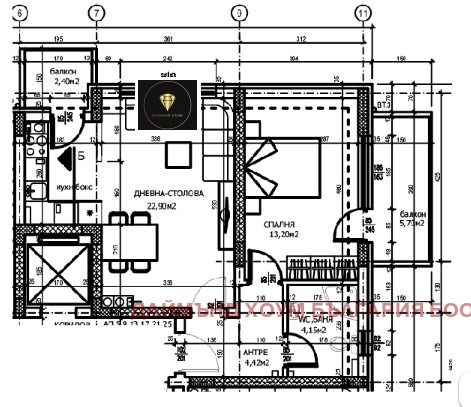 Til salg  1 soveværelse Plovdiv , Trakiya , 76 kvm | 27336070 - billede [2]