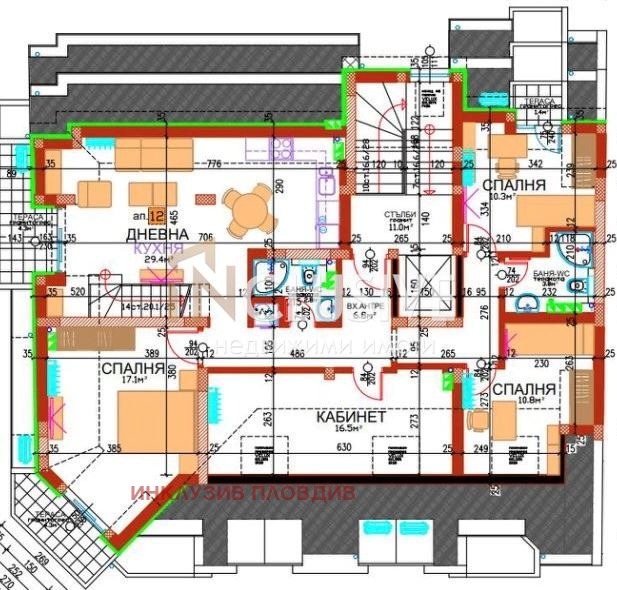 Продава МЕЗОНЕТ, гр. Пловдив, Център, снимка 15 - Aпартаменти - 46661430