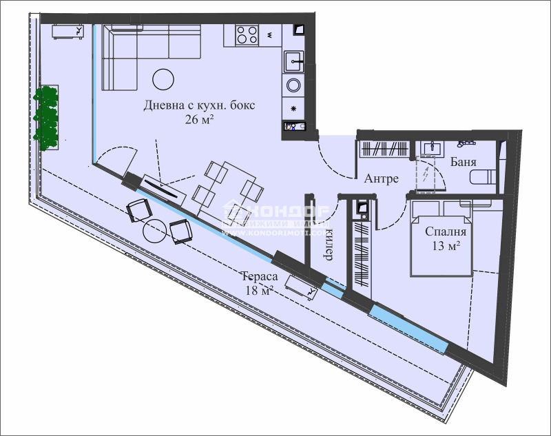 Продава 2-СТАЕН, гр. Пловдив, Христо Смирненски, снимка 4 - Aпартаменти - 44543358