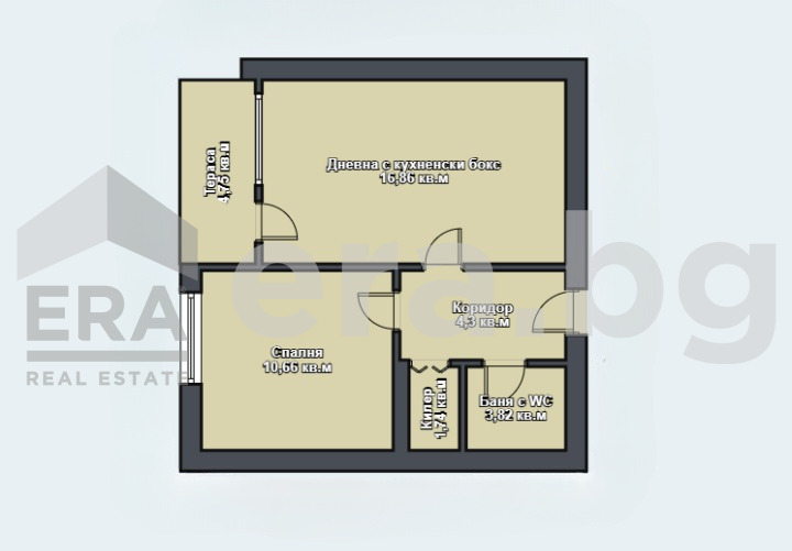 Продава  2-стаен град Варна , Младост 1 , 61 кв.м | 67387717 - изображение [3]
