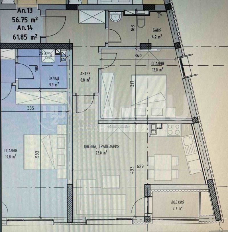 Продава  2-стаен град София , Малинова долина , 80 кв.м | 31431801 - изображение [7]