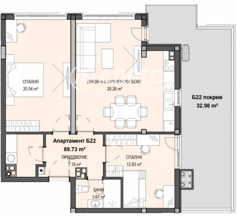 Продава 3-СТАЕН, гр. София, Кръстова вада, снимка 4 - Апартаменти - 52651581