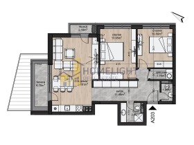 2 Schlafzimmer Owtscha kupel, Sofia 10