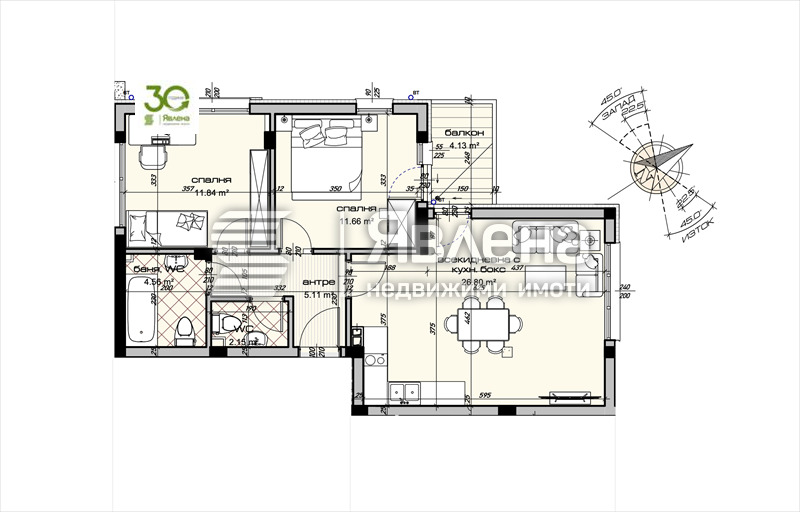 Продава 3-СТАЕН, гр. Варна, Виница, снимка 4 - Aпартаменти - 48986986