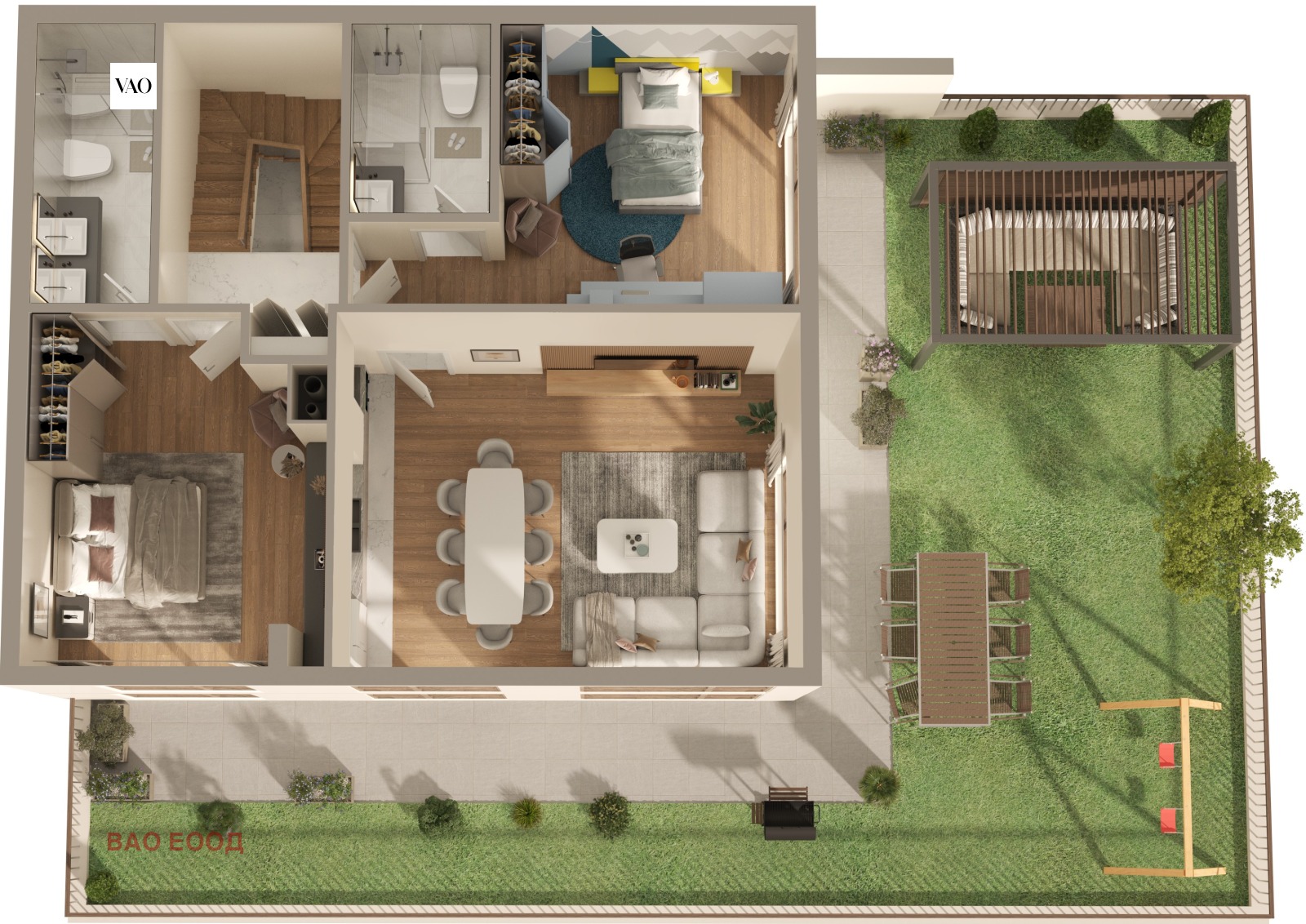 Продава МЕЗОНЕТ, гр. София, Малинова долина, снимка 3 - Апартаменти - 54753312