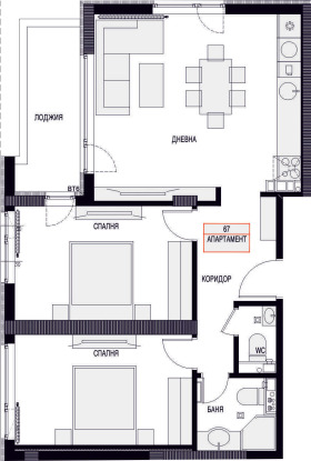 2 bedroom Lyulin 2, Sofia 9