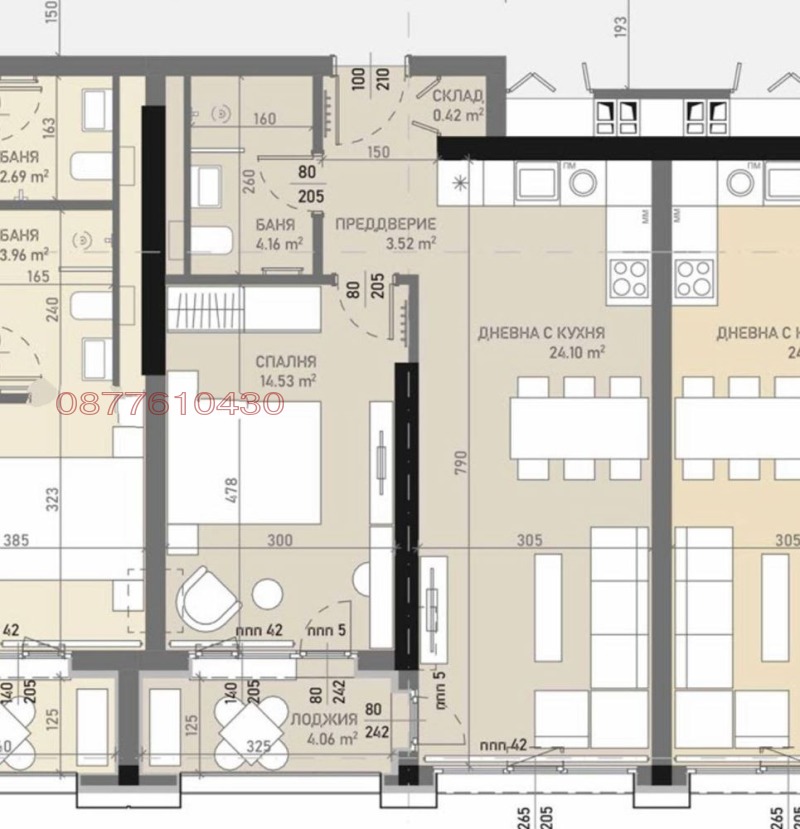 Til salgs  1 soverom Sofia , Banisjora , 72 kvm | 11173985 - bilde [13]