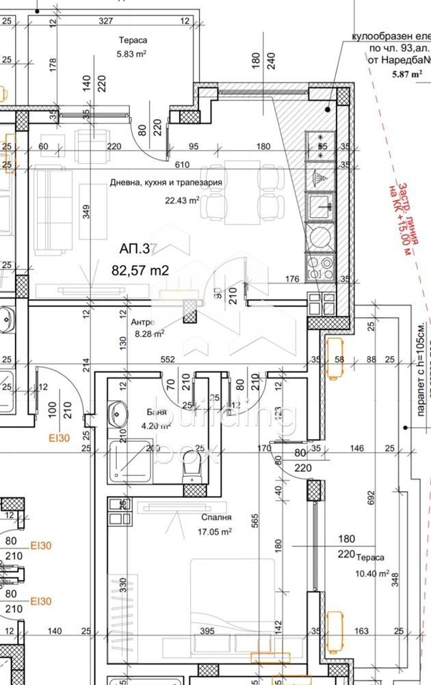Продава 2-СТАЕН, гр. Пловдив, Кючук Париж, снимка 7 - Апартаменти - 53247883