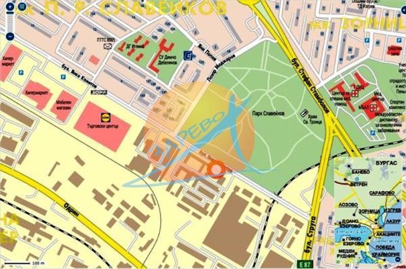 Продава  2-стаен град Бургас , Славейков , 79 кв.м | 44875569 - изображение [5]