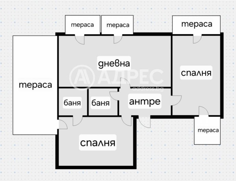Til salgs  2 soverom Sofia , Manastirski livadi , 107 kvm | 71163987 - bilde [4]