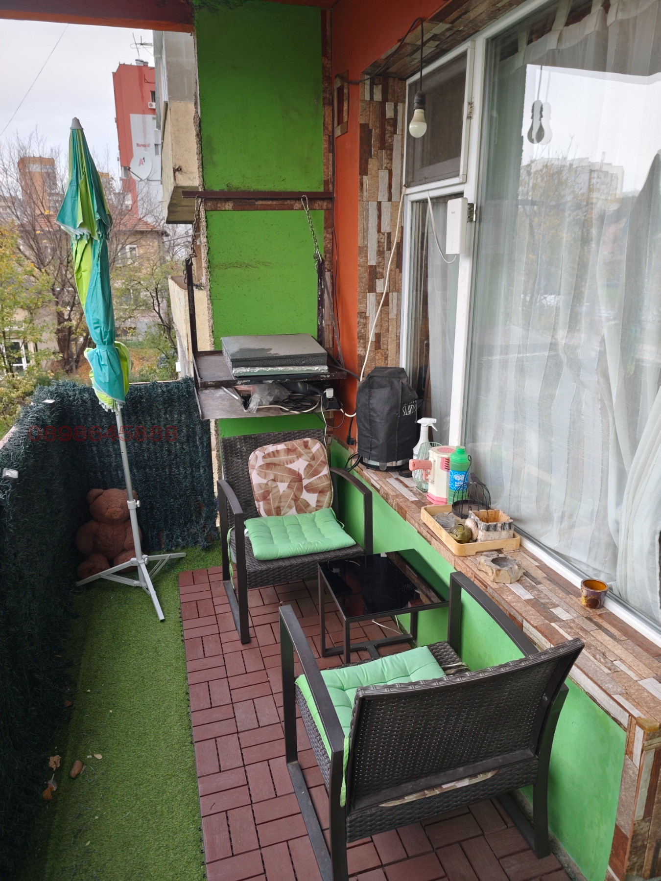 Продава 3-СТАЕН, гр. Шумен, 5-ти полк, снимка 16 - Апартаменти - 53684956