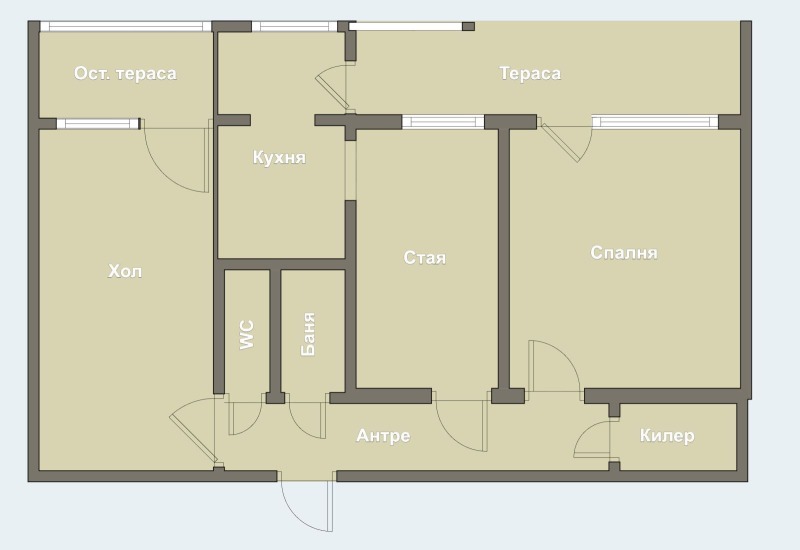 Продава 3-СТАЕН в град Варна, Младост 2 - 70 кв.м / 135 000 € » 264 037.05 лв., ИМОТИ ПРЕМИЕР