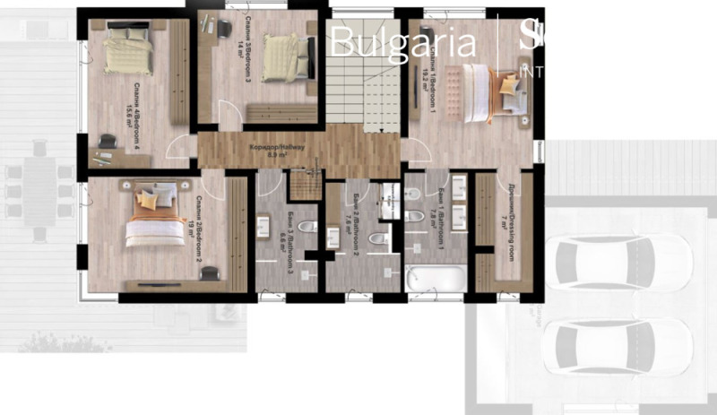 Продава КЪЩА, гр. София, с. Лозен, снимка 15 - Къщи - 48067123