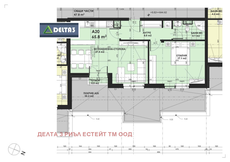 Продава 2-СТАЕН, гр. София, Малинова долина, снимка 5 - Апартаменти - 53244649