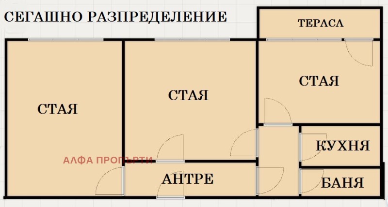 Satılık  2 yatak odası Sofia , Razsadnika , 75 metrekare | 93789729