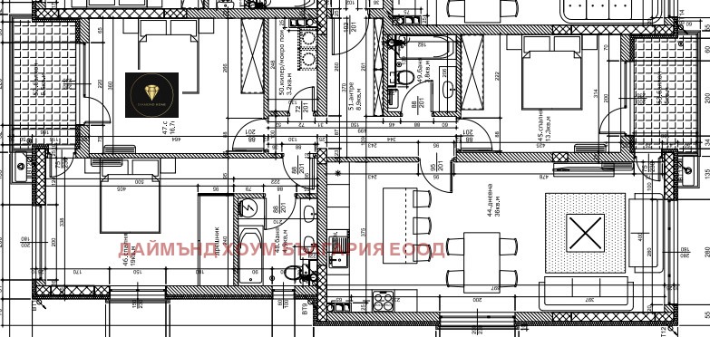 Продава  4-стаен град Пловдив , Остромила , 156 кв.м | 29547387 - изображение [2]