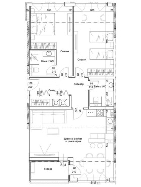 2 slaapkamers Christo Smirnenski, Plovdiv 1